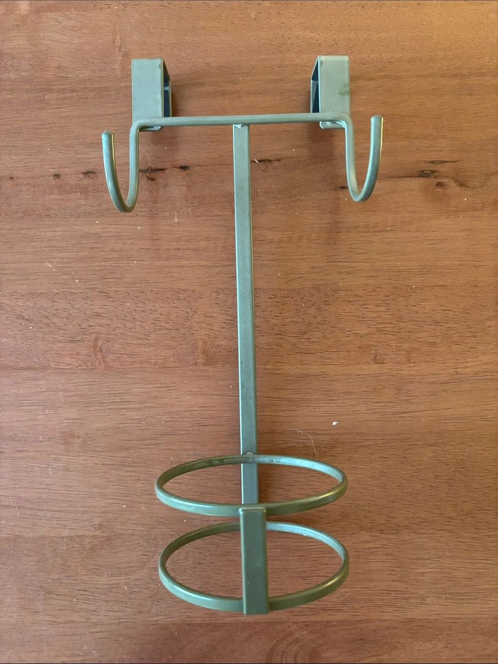 Metal Over-the-Door Hair Dryer and Curling Iron Holder